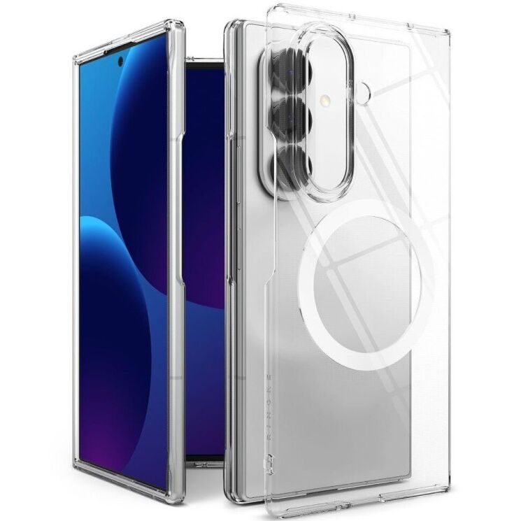 Защитный чехол Ringke Slim Magnetic для Samsung Galaxy Fold 8 Ultra (8800380460485) - Clear: фото 4 из 9