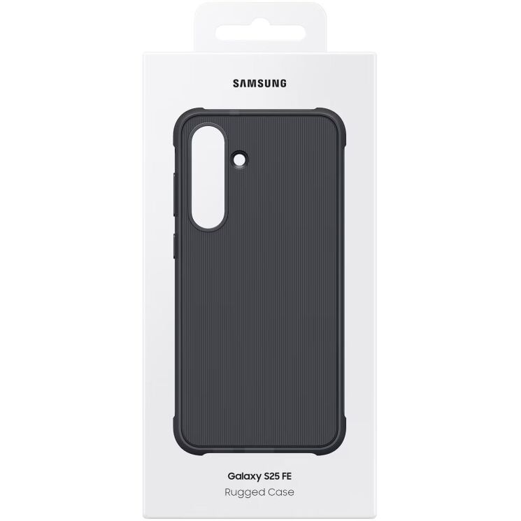 Защитный чехол Rugged для Samsung Galaxy S25 FE (S731) EF-RS731CBEGWW - Black: фото 6 из 6