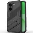 Защитный чехол с подставкой Deexe Bibercas для Xiaomi Poco X8 Pro - Black (409041B)