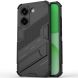 Защитный чехол с подставкой Deexe Bibercas для Xiaomi Poco X8 Pro - Black (409041B). Фото 1 из 5