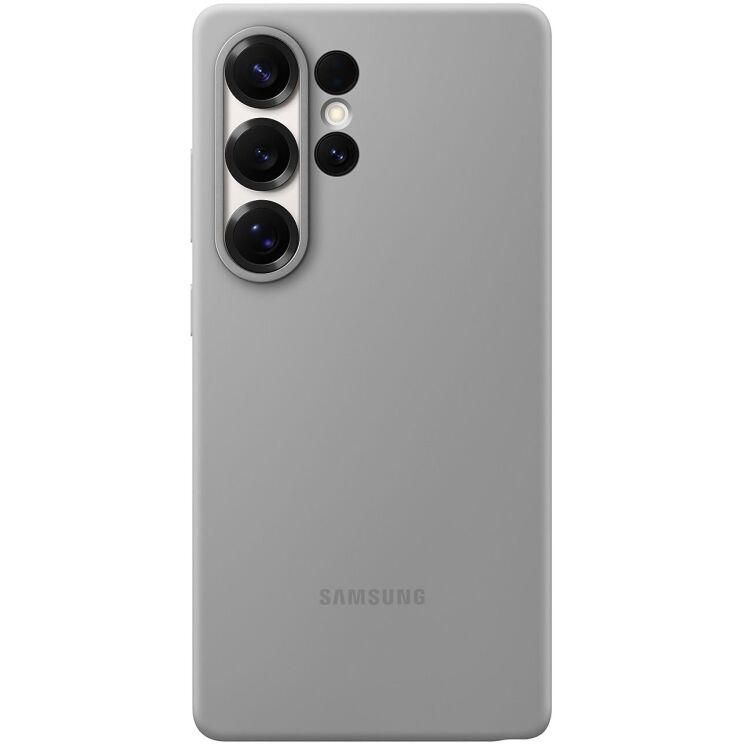 Захисний чохол Silicone Case для Samsung Galaxy S25 Ultra (S938) EF-PS938CJEGWW - Gray: фото 1 з 3