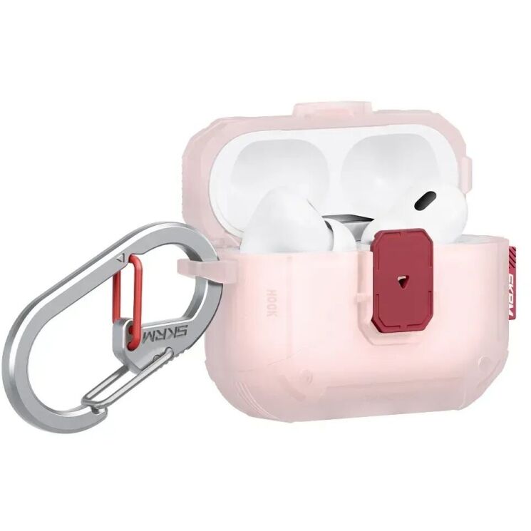 Защитный чехол SKINARMA MECHA LE для AirPods Pro 3 - BLUSH: фото 2 из 6