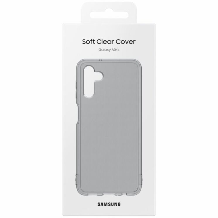 Защитный чехол Soft Clear Cover для Samsung Galaxy A04s (A047) EF-QA047TBEGRU - Black: фото 5 из 5
