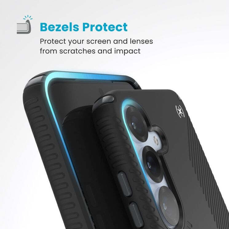 Защитный чехол Speck Presidio2 Grip Magnet для Samsung Galaxy S25 Plus (S936) 150878-3205 - Black: фото 5 из 10