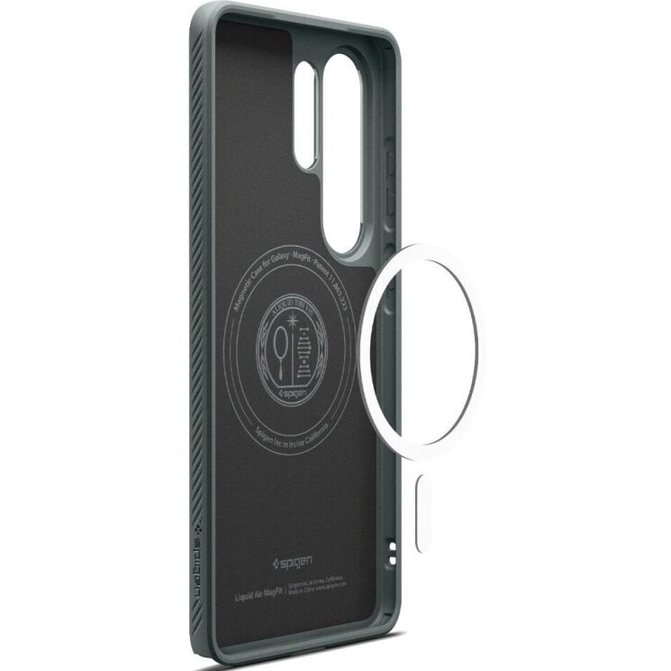 Защитный чехол Spigen Liquid Air (MagFit) для Samsung Galaxy S26 Ultra (S948) ACS10676 - Abyss Green: фото 4 из 16