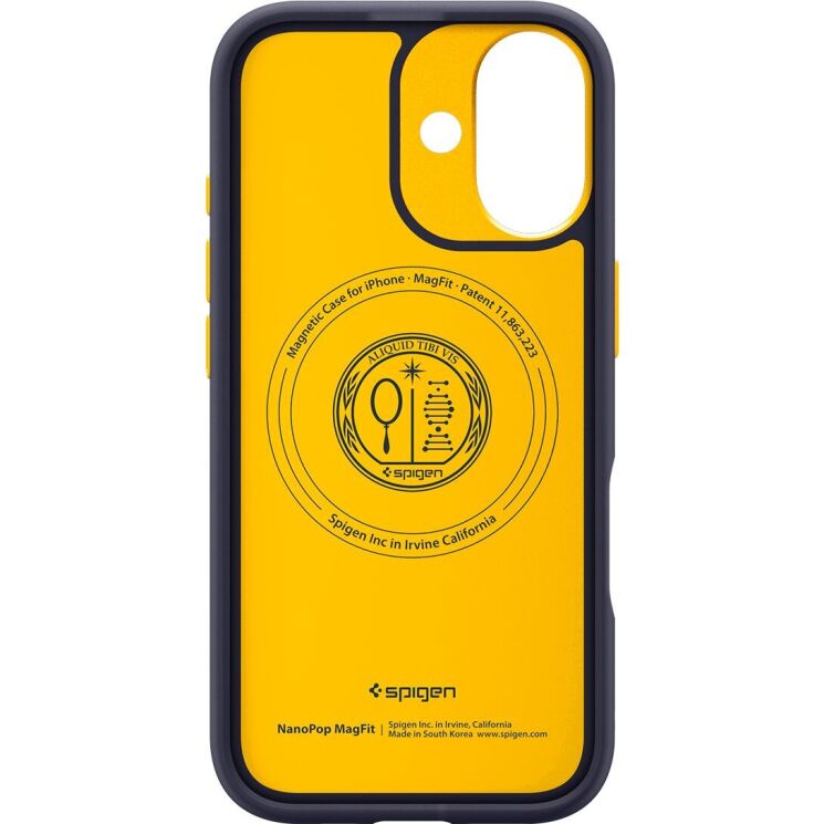 Захисний чохол Spigen Nano Pop (MagFit) для iPhone 17 (ACS10364) - Blueberry Navy: фото 7 з 18