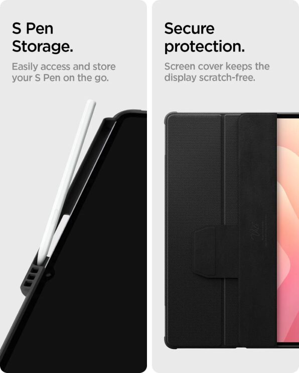 Защитный чехол Spigen (SGP) Rugged Armor Pro для Samsung Galaxy Tab S11 Ultra (X930/X936) ACS10150 - Black (388708B) Защитный чехол Spigen (SGP) Rugged Armor Pro для Samsung Galaxy Tab S11 Ultra (X930/X936) ACS10150 - Black: фото 17 из 17