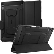 Защитный чехол Spigen (SGP) Rugged Armor Pro для Samsung Galaxy Tab S11 Ultra (X930/X936) ACS10150 - Black: фото 1 из 17