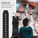 Захисний чохол Spigen (SGP) Rugged Armor Pro для Samsung Galaxy Watch Active 2 44mm - Matte Black (235104B). Фото 14 з 15