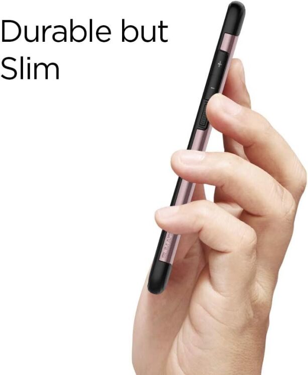Защитный чехол Spigen (SGP) Slim Armor для Huawei P30 - Gunmetal: фото 7 из 7