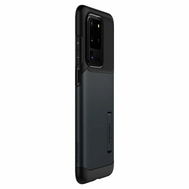 Защитный чехол Spigen (SGP) Slim Armor для Samsung Galaxy S20 Ultra (G988) ACS00637 - Metal Slate: фото 7 из 9