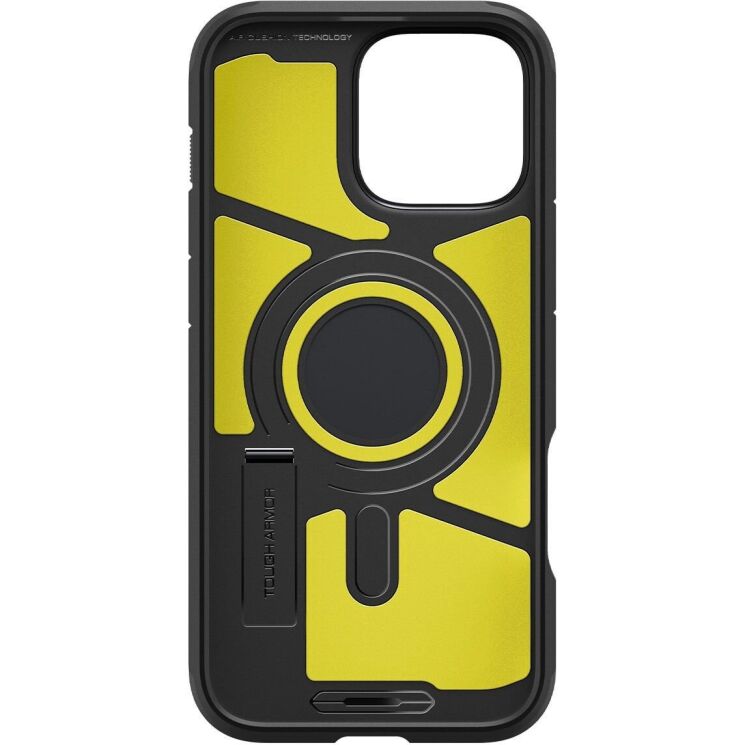 Защитный чехол Spigen (SGP) Tough Armor (MagFit) для Apple iPhone 16 Pro - Black: фото 5 из 15