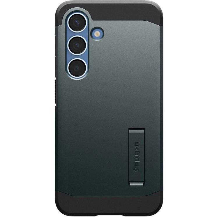 Захисний чохол Spigen (SGP) Tough Armor (MagFit) для Samsung Galaxy S25 Plus (S936) ACS08989 - Abyss Green: фото 2 з 20