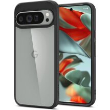 Защитный чехол Spigen (SGP) Ultra Hybrid для Google Pixel 9 Pro XL - Matte Black: фото 1 из 14