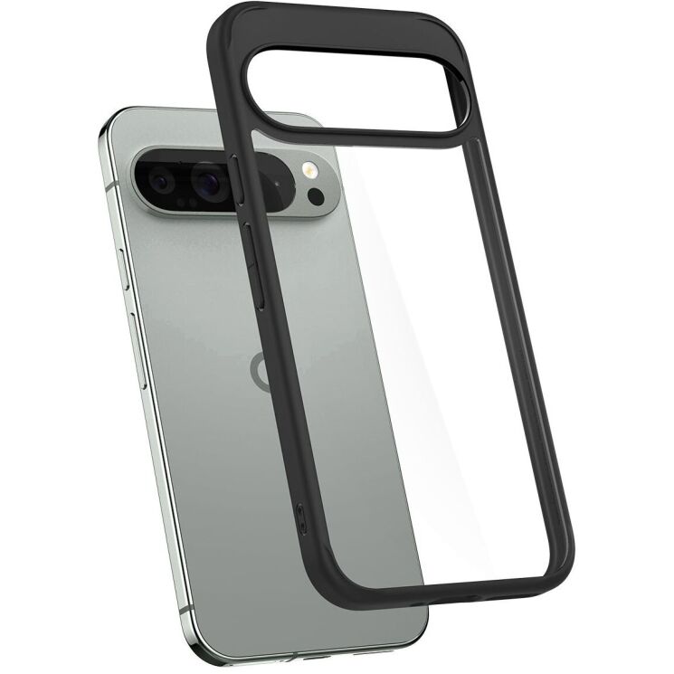 Захисний чохол Spigen (SGP) Ultra Hybrid для Google Pixel 9 Pro XL - Matte Black: фото 5 з 14
