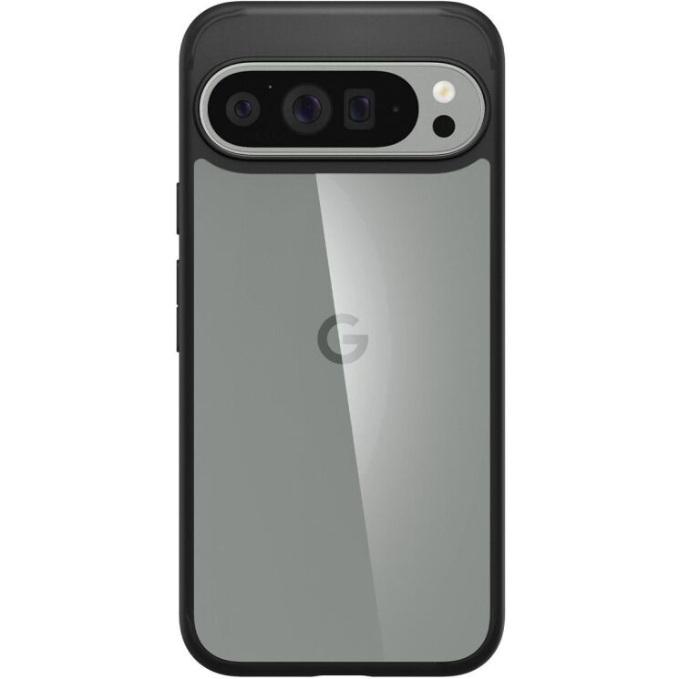 Захисний чохол Spigen (SGP) Ultra Hybrid для Google Pixel 9 Pro XL - Matte Black: фото 2 з 14