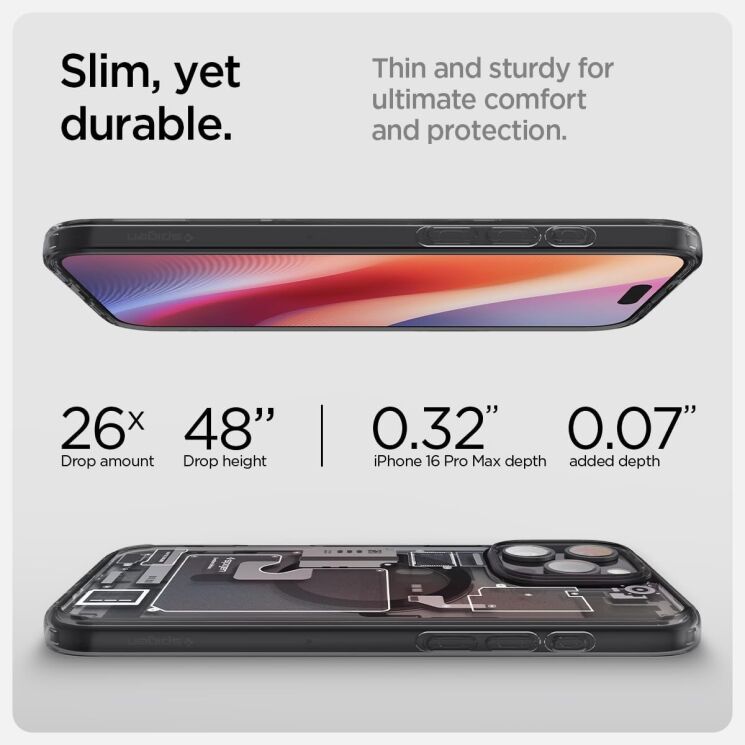 Захисний чохол Spigen (SGP) Ultra Hybrid Zero One (MagFit) для Apple iPhone 16 Pro Max - Zero One: фото 12 з 13