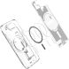 Защитный чехол Spigen (SGP) Ultra Hybrid Zero One (MagFit) для Apple iPhone 16e (ACS09142) - One White (378216W). Фото 4 из 16