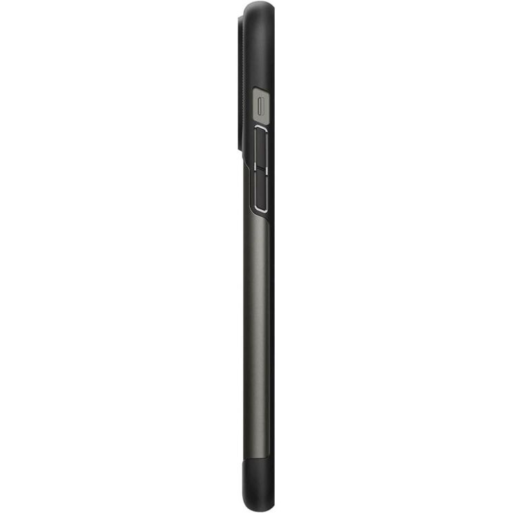 Захисний чохол Spigen Slim Armor для iPhone 14 Pro Max (ACS04645) - Gunmetal: фото 5 з 7