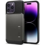 Захисний чохол Spigen Slim Armor для iPhone 14 Pro Max (ACS04645) - Gunmetal: фото 1 з 7