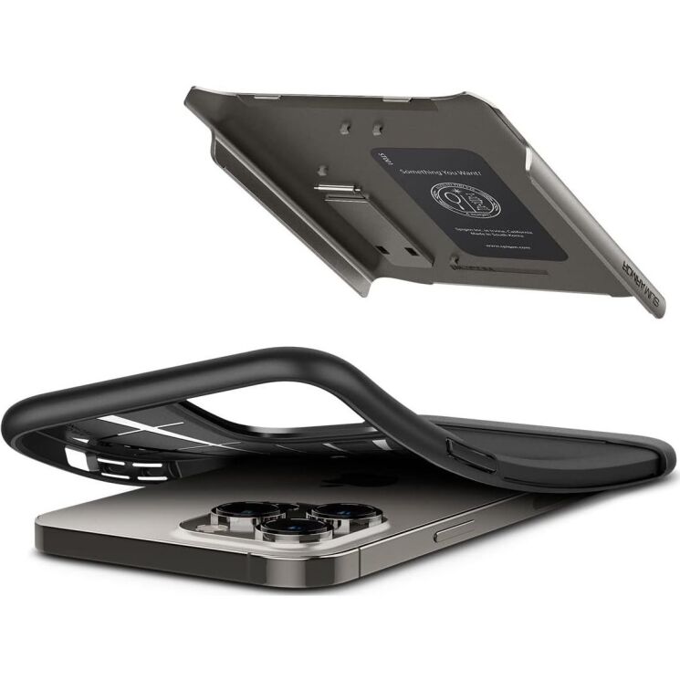 Захисний чохол Spigen Slim Armor для iPhone 14 Pro Max (ACS04645) - Gunmetal: фото 7 з 7