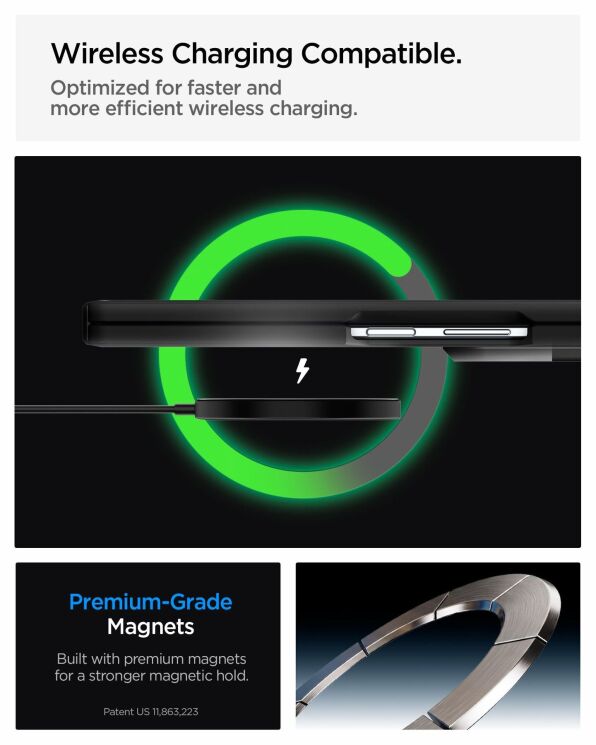 Защитный чехол Spigen Tough Armor Pro (MagFit) для Samsung Galaxy Fold 8 Ultra (ACS11851) - Abyss Green (424079G) Защитный чехол Spigen Tough Armor Pro (MagFit) для Samsung Galaxy Fold 8 Ultra (ACS11851) - Abyss Green: фото 15 из 15