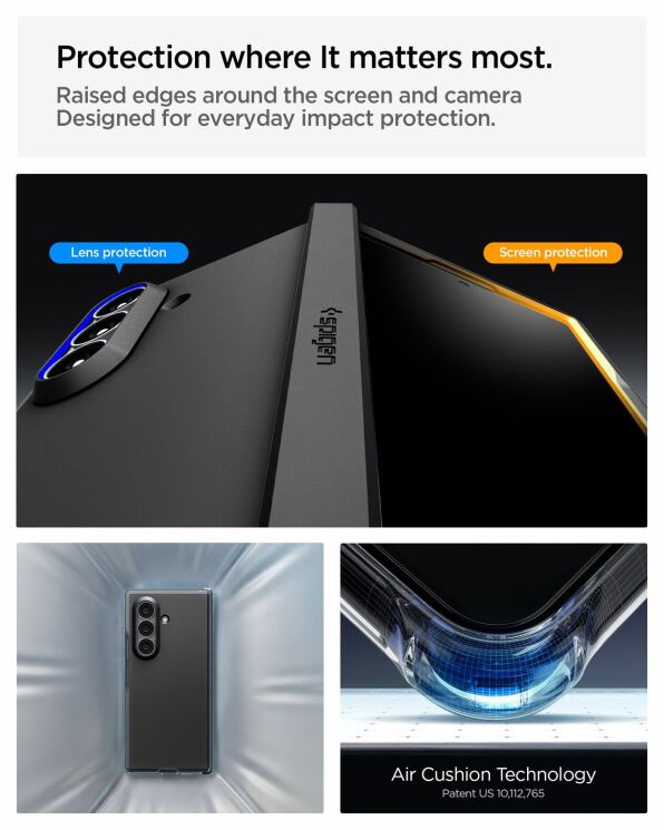Защитный чехол Spigen Tough Armor Pro (MagFit) для Samsung Galaxy Fold 8 Ultra (ACS11851) - Abyss Green (424079G) Защитный чехол Spigen Tough Armor Pro (MagFit) для Samsung Galaxy Fold 8 Ultra (ACS11851) - Abyss Green: фото 11 из 15