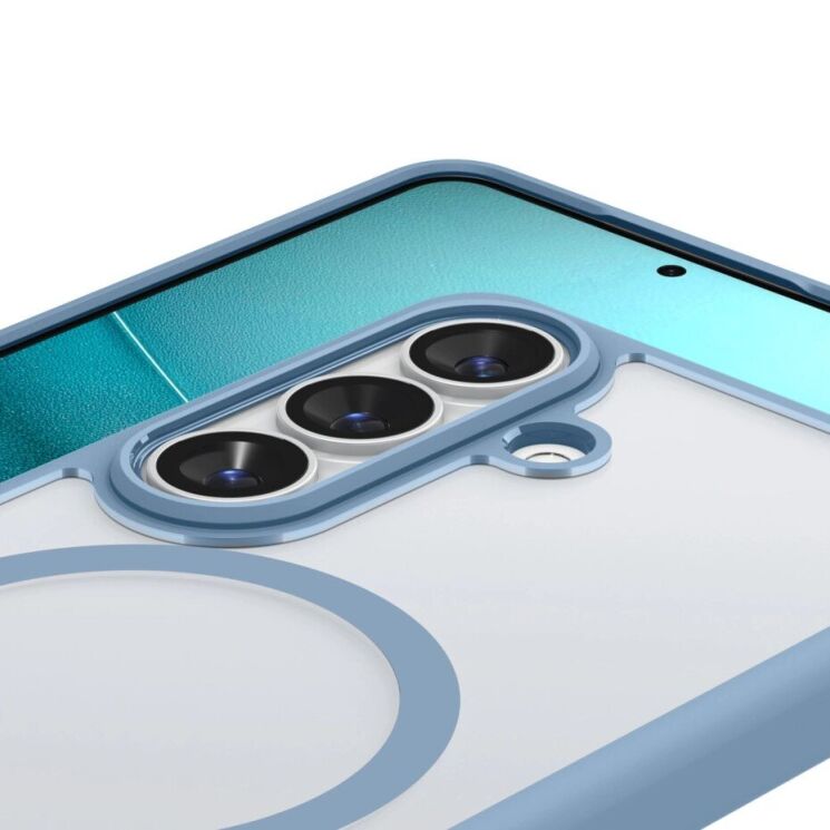 Защитный чехол Spigen Ultra Hybrid (MagFit) для Samsung Galaxy S26 Plus (S947) ACS11213 - Light Blue: фото 6 из 14