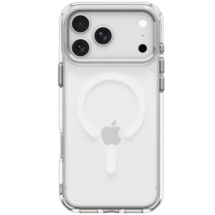 Захисний чохол Spigen Ultra Hybrid Optik S (MagFit) для iPhone 18 Pro / 17 Pro (ACS11921) - Clear / Silver: фото 3 з 12