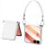 Защитный чехол SULADA Crossbody Case для Samsung Galaxy Flip 8 - White: фото 1 из 6