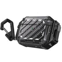 Защитный чехол Supcase Unicorn Beetle Pro Rugged Case (FH) для AirPods Pro 3 (843439158658) - Black: фото 1 из 10
