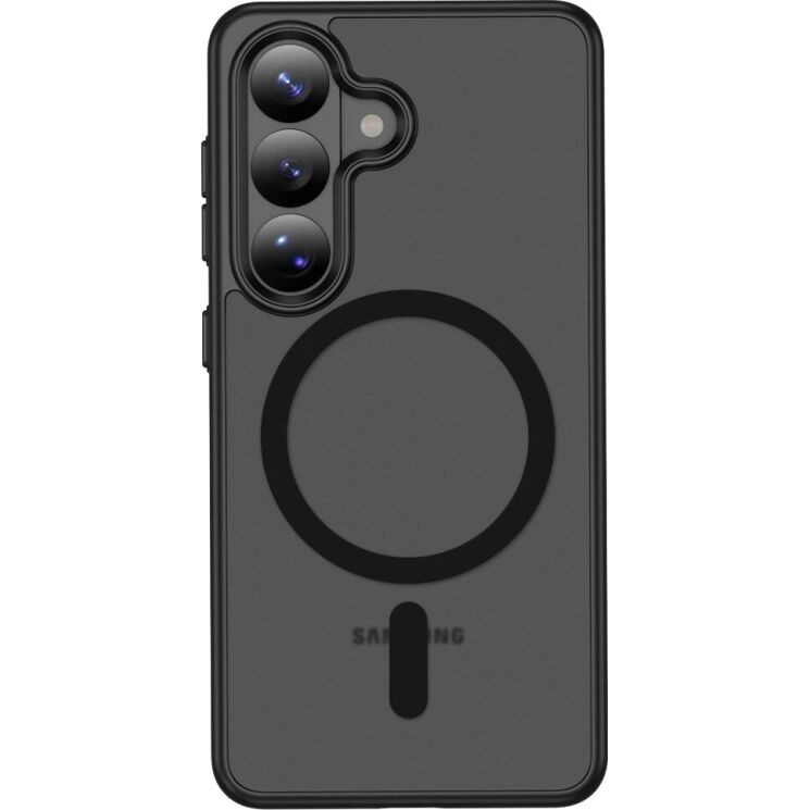 Защитный чехол Tech-Protect Magmat MagSafe для Samsung Galaxy S26 (S942) - Matte Black: фото 3 из 9