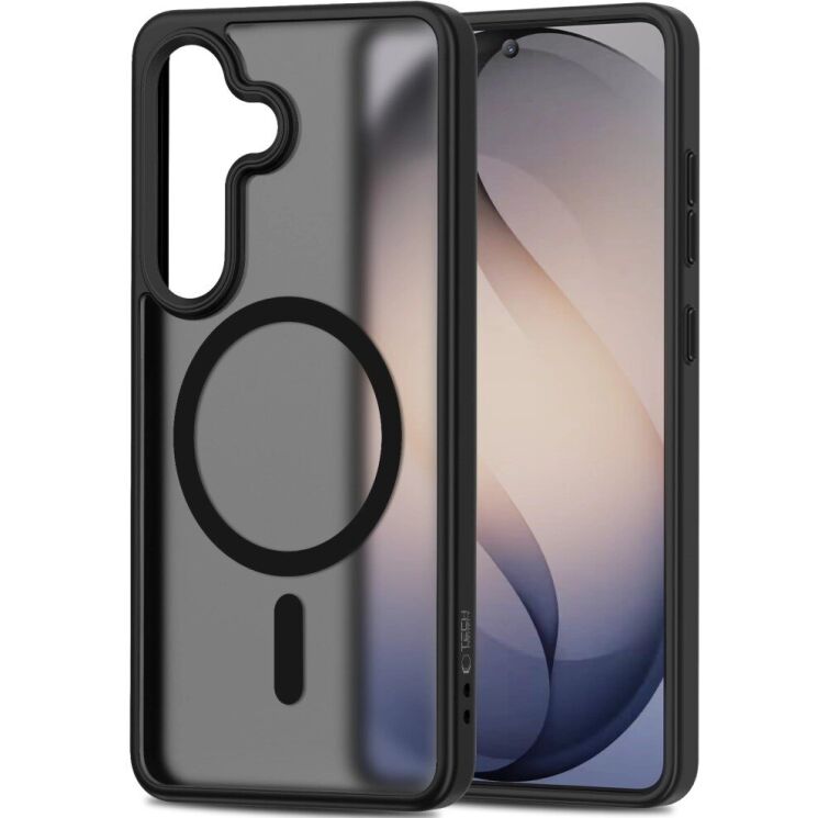 Защитный чехол Tech-Protect Magmat MagSafe для Samsung Galaxy S26 (S942) - Matte Black: фото 2 из 9