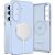 Защитный чехол Tech-Protect Silicone MagSafe для Samsung Galaxy S26 (S942) - Sky Blue: фото 1 из 9