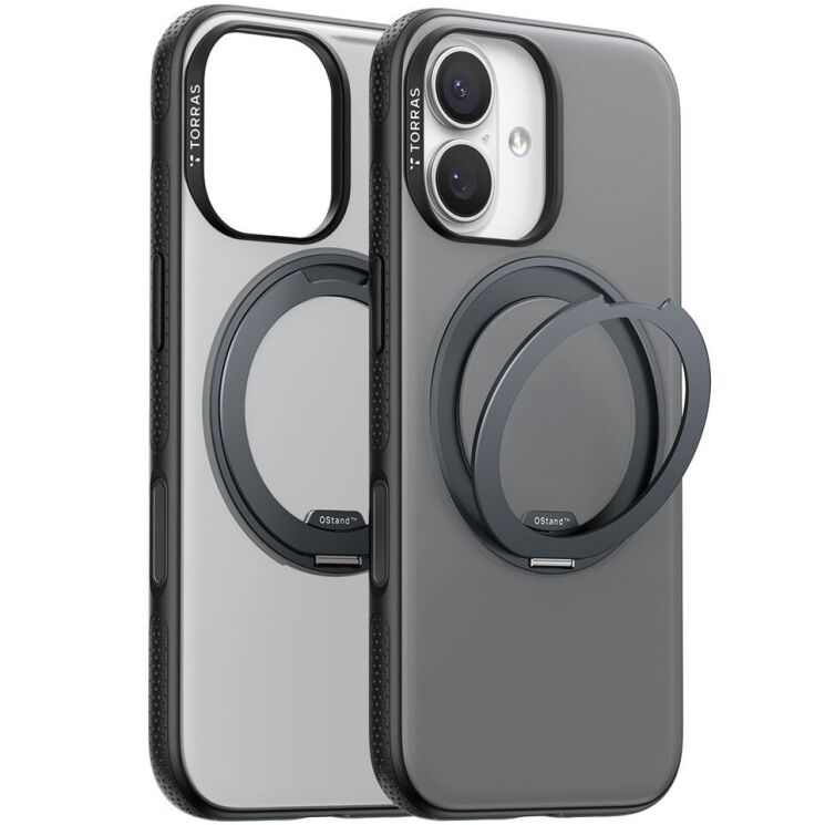 Захисний чохол TORRAS Ostand Ofitness для Apple iPhone 17 - Black: фото 2 з 9
