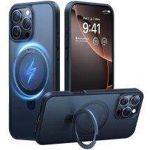 Защитный чехол TORRAS Ostand Q1 Guardian (with MagSafe) для iPhone 16 Pro Max - Black: фото 1 из 6