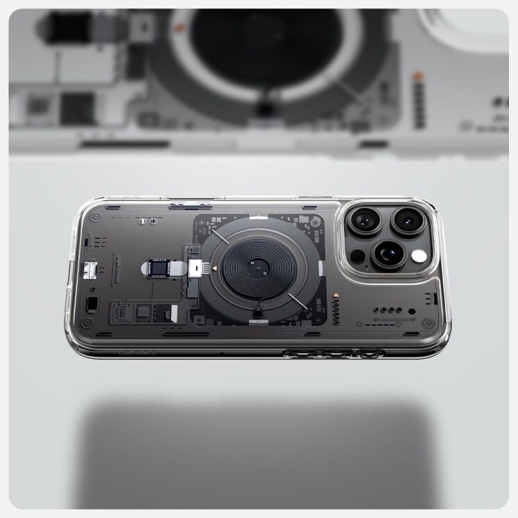 Захисний чохол Ultra Hybrid Neo One (MagFit) для Apple iPhone 16 Pro Max - Clear: фото 14 з 14