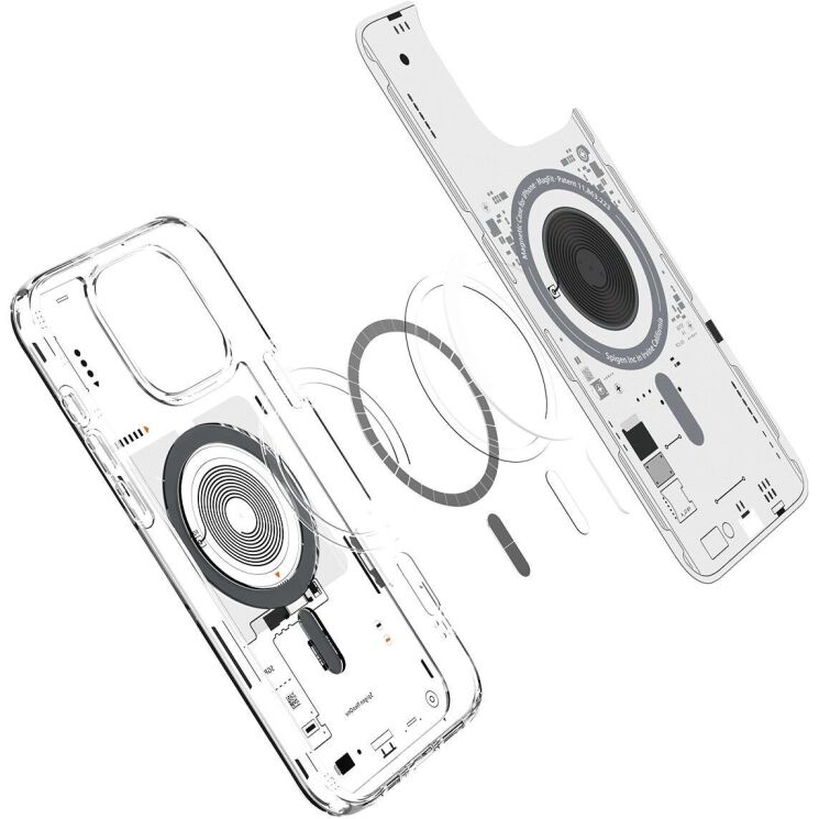 Захисний чохол Ultra Hybrid Neo One (MagFit) для Apple iPhone 16 Pro Max - Clear: фото 4 з 14
