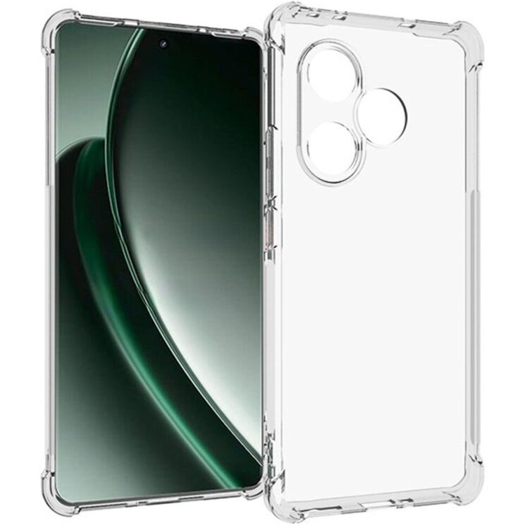 Защитный чехол UniCase AirBag для Realme GT 6T / GT 6 - Transparent: фото 1 из 5