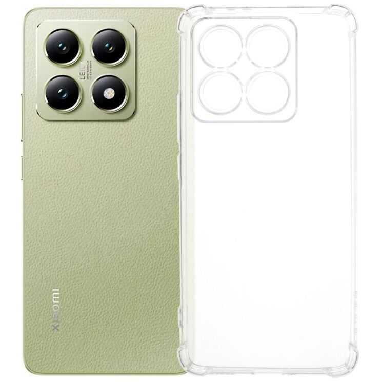 Захисний чохол UniCase AirBag для Xiaomi 14T - Transparent: фото 1 з 6