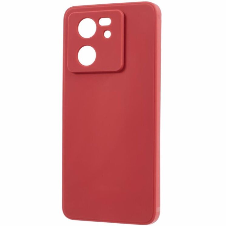 Защитный чехол UniCase Pure Color для Xiaomi 13T / 13T Pro - Red: фото 3 из 7