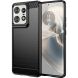 Защитный чехол UniCase Carbon для Motorola Edge 50 Pro - Black (353624B). Фото 1 из 9
