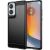 Захисний чохол UniCase Carbon для Motorola Moto G85 - Black: фото 1 з 10