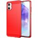 Защитный чехол UniCase Carbon для Samsung Galaxy A06 (A065) - Red (365110R). Фото 1 из 8