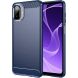 Защитный чехол UniCase Carbon для Samsung Galaxy A07 (A075) - Blue (384520L). Фото 1 из 8