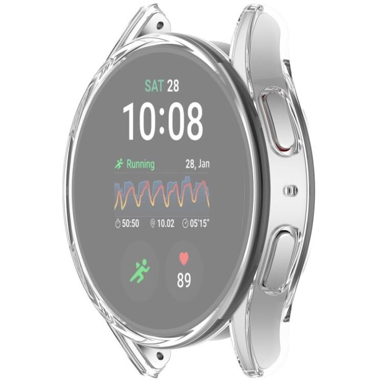 Захисний чохол UniCase Crystal Cover для Samsung Galaxy Watch 7 (40mm) - Transparent: фото 2 з 7