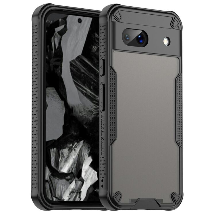 Защитный чехол UniCase Falcon Frame для Google Pixel 8A - Black: фото 1 из 10