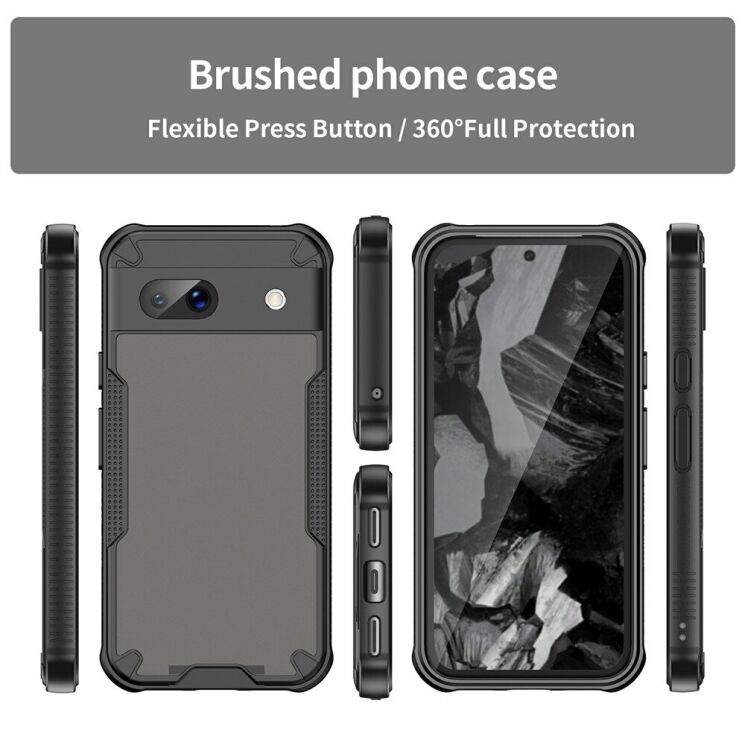 Защитный чехол UniCase Falcon Frame для Google Pixel 8A - Black: фото 8 из 10