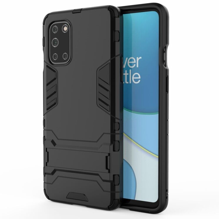 Защитный чехол UniCase Hybrid для OnePlus 8T - Black: фото 1 из 11