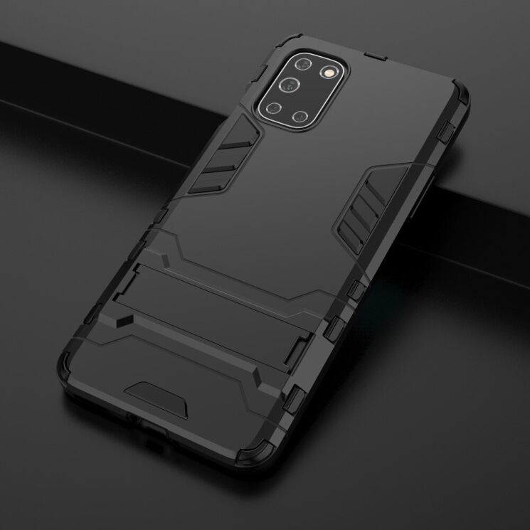 Защитный чехол UniCase Hybrid для OnePlus 8T - Black: фото 7 из 11